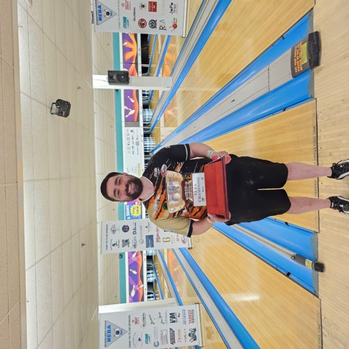 Michael Martell captures his first NEBA title winning the BuddiesProShop.com Open on Sunday, April 28, 2024 at Nutmeg Bowl in Fairfield, CT.