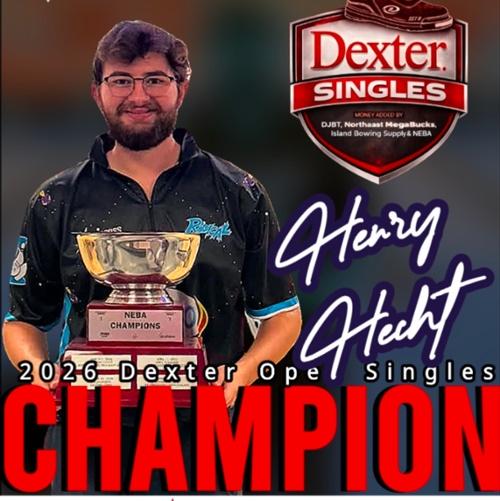 HECHT BREAKS THROUGH FOR FIRST CAREER NEBA TITLE AT DEXTER BOWLING SINGLES OPEN