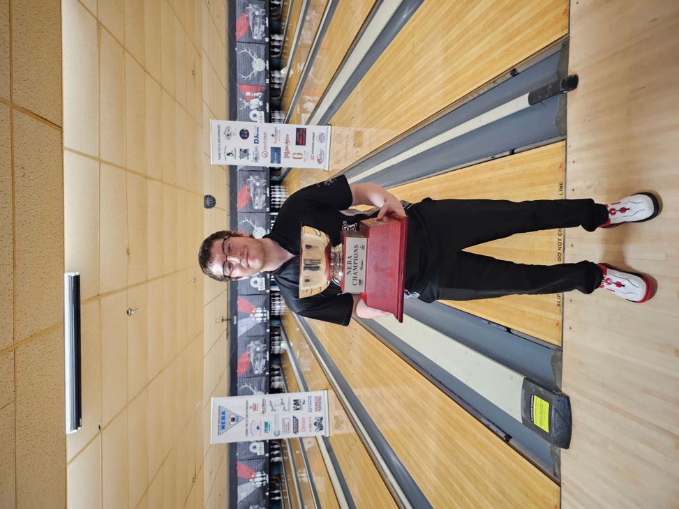 Colby Hagemoser Wins Title # 1, Capturing the win at the KR Strikeforce Open at AMF Somerset Lanes in Somerset, MA.