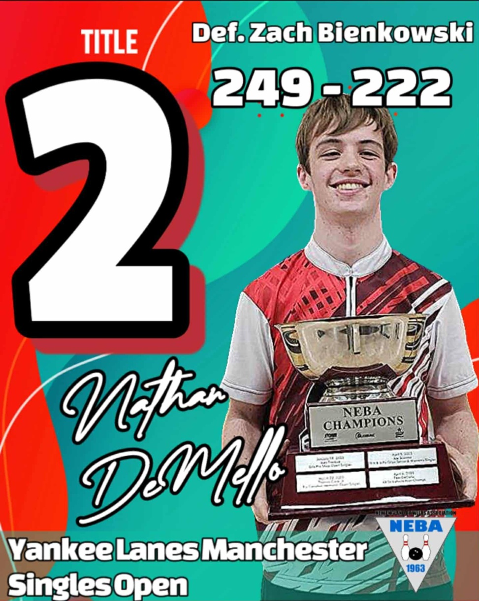 Nathan DeMello Wins Title #2 In Manchester