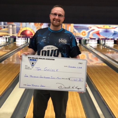 Tim Gillick Champ at Logo Infusion Open for 2nd Title