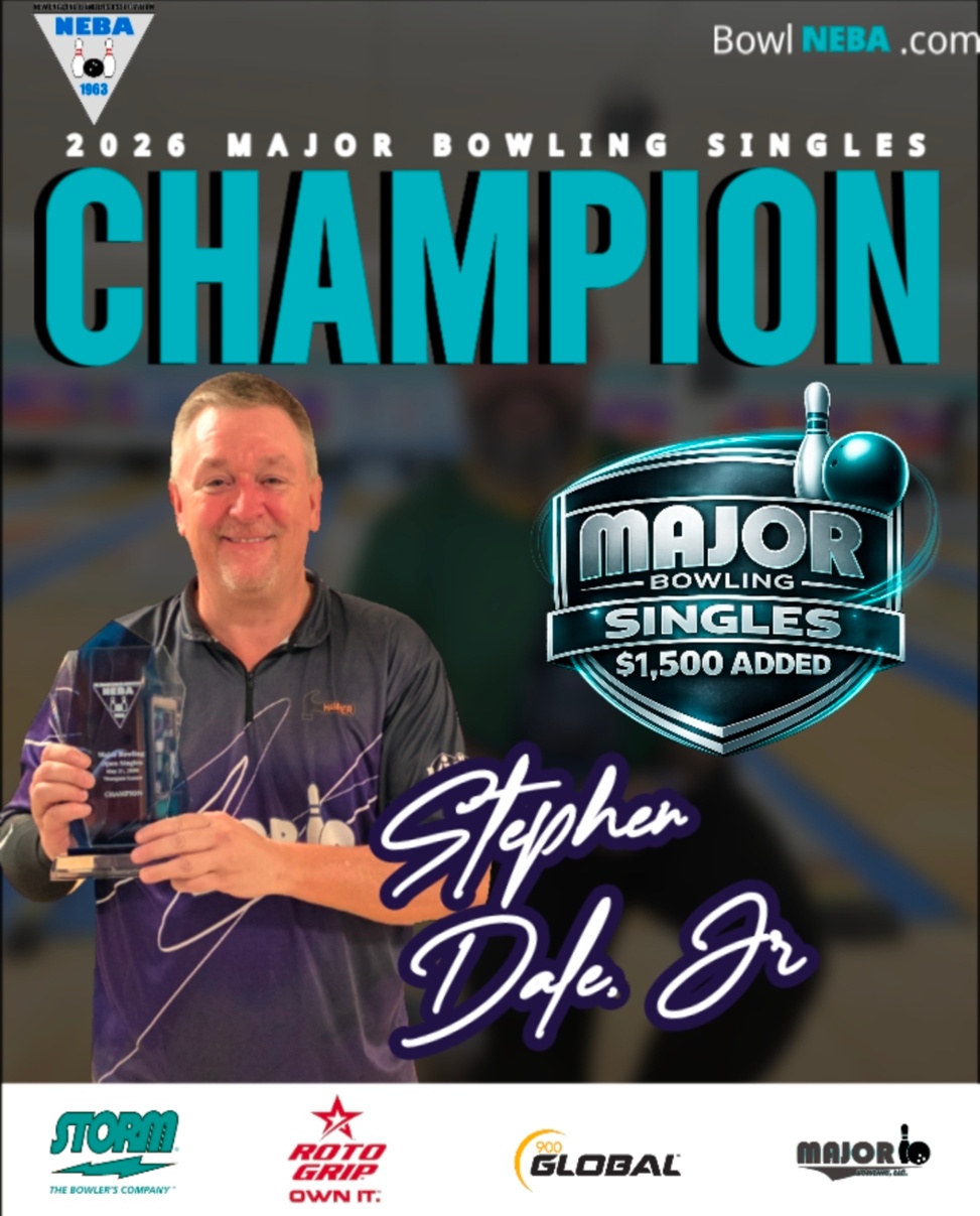 DALE CAPTURES INAUGURAL MAJOR BOWLING SINGLES TITLE FOR CAREER WIN #12