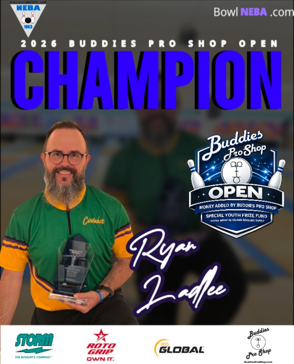 LADLEE CLAIMS FIRST NEBA TITLE AT BUDDIES PRO SHOP OPEN