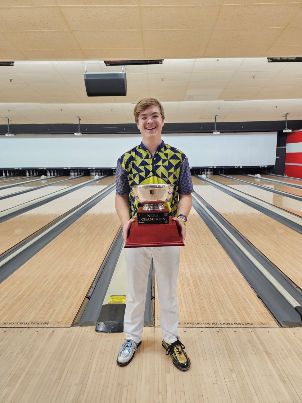 Sean Buck captures his first NEBA title winning the Savage Arms Open presented by Northeast Megabucks on Sunday, June 30, 2024, at Bowlero Chicopee in Chicopee, MA.