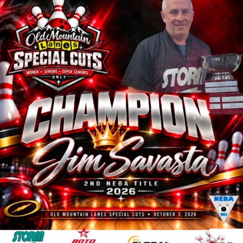 Savasta Ends Eight-Year Title Drought, Claims Second Career NEBA Title at Old Mountain Lanes