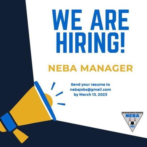 Looking for the next Manager of NEBA