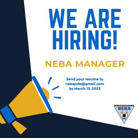 Looking for the next Manager of NEBA