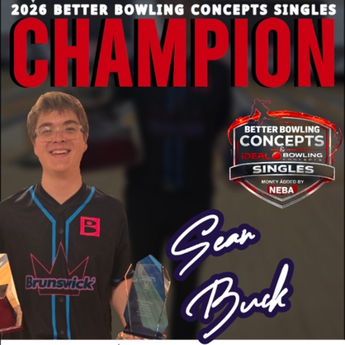 BUCK EARNS SECOND CAREER TITLE AT BETTER BOWLING CONCEPTS OPEN SINGLES