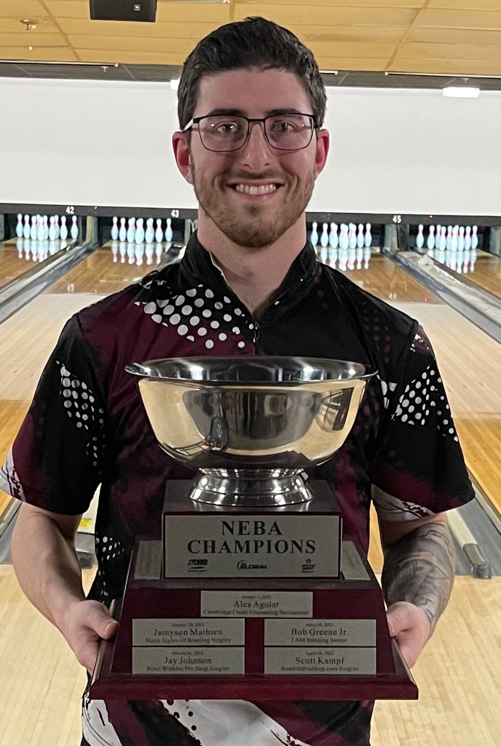 Alex Aguiar Wins Back-to-Back for #25 - BowlNEBA