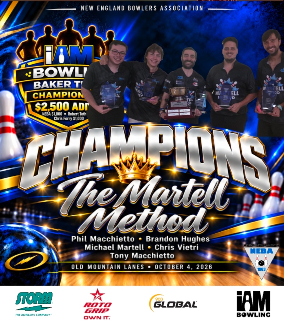 The Martell Method Makes History, Claims Inaugural NEBA Baker Team Championship