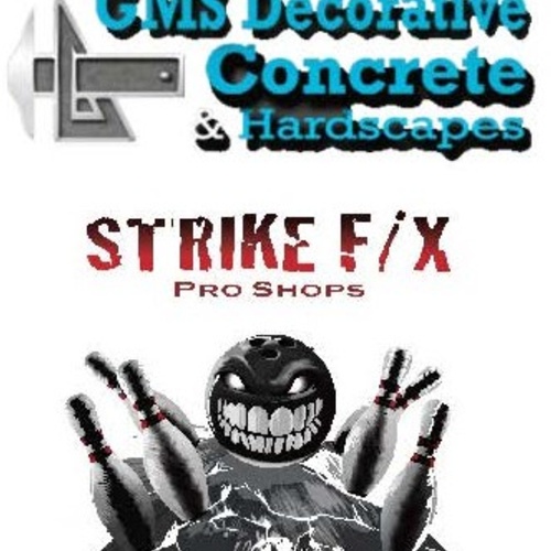 2024 GMS Decorative Concrete & Strike F/X Reg. Doubles - Lane Pattern