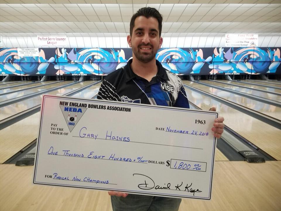 Gary Haines Becomes NEBA's Newest Champion