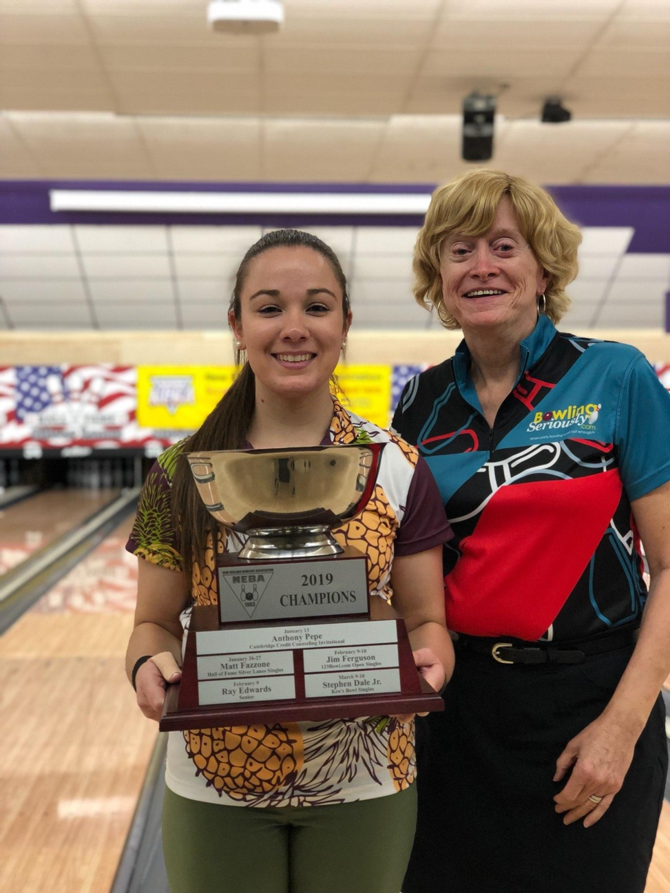 Lauren Hoffman Champion at BowlingSeriously.com Women's Open