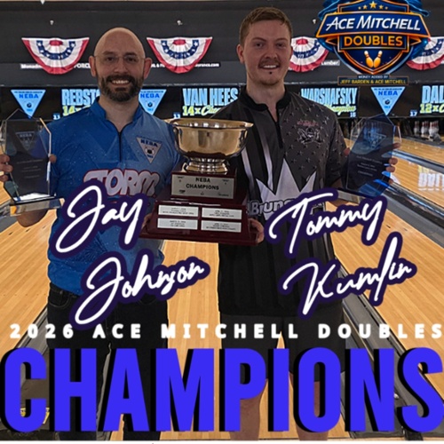 KUMLIN BREAKS THROUGH AS JOHNSON CLAIMS TITLE #8 AT ACE MITCHELL DOUBLES