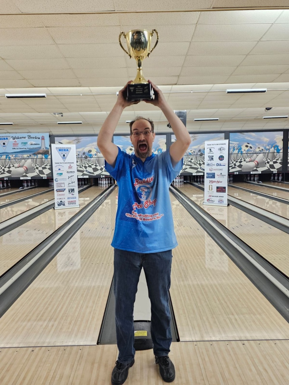 Bill Webb Wins title # 21 at the Ideal Bowling Concepts Single Open & the Winner of the 2023 Paul Forry Cup Challenge