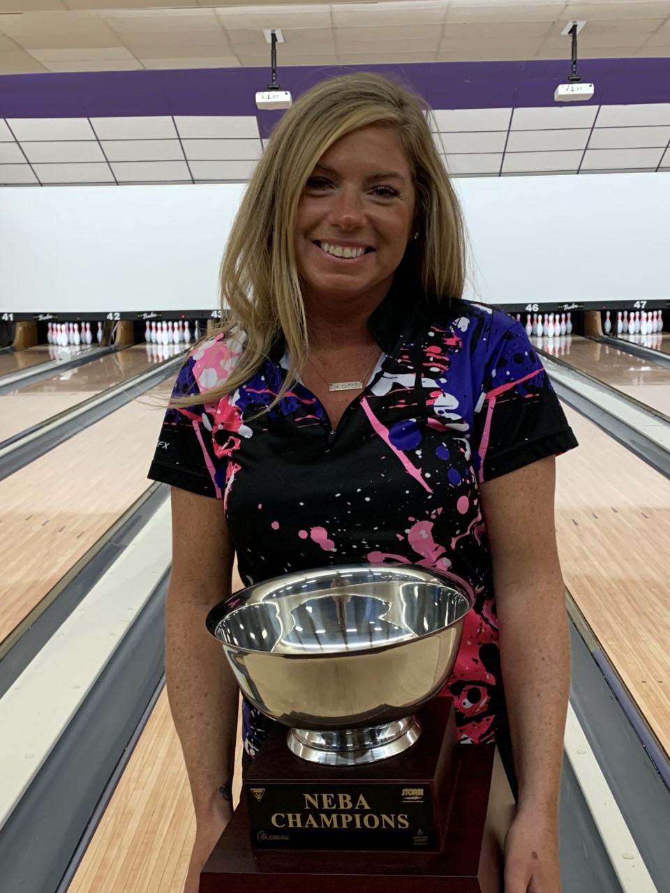 Amanda Broege Champion at BowlingSeriously.com Women's Singles