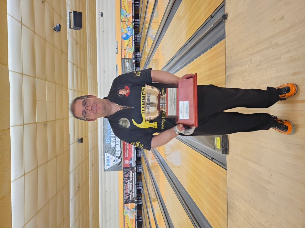 Chris Monroy wins NEBA Title Number 8 with a win at the Yankee Lanes Singles on Sunday, July 30th